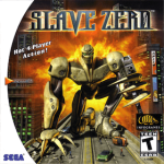 Slave Zero art work for the sega DreamCast