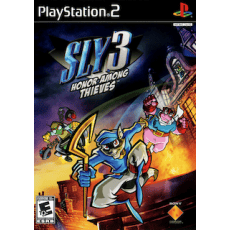 Sly 3 Honor Among Thieves art work – video game for PlayStation 2