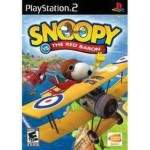 Snoopy vs. the Red Baron art work – video game for PlayStation 2