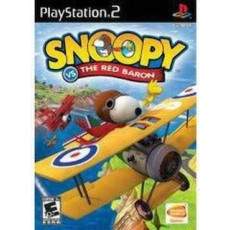 Snoopy vs. the Red Baron art work – video game for PlayStation 2