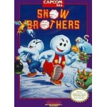 Snow Brothers NES box art – classic 8-bit game for Nintendo NES