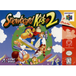 Snowboard Kids 2 N64 box art – retro game for Nintendo 64