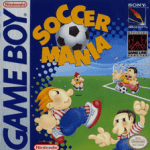 Soccer Mania Game Boy box art – classic retro game for GameBoy