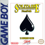 Solitaire Fun Pak Game Boy box art – classic retro game for GameBoy