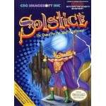 Solstice: The Quset for the Staff of Demnos NES box art – classic 8-bit game for Nintendo NES