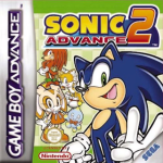 Sonic Advance 2 art work – high-speed platformer for Nintendo Game Boy Advance