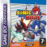 Sonic Battle art work – high-speed platformer for Nintendo Game Boy Advance
