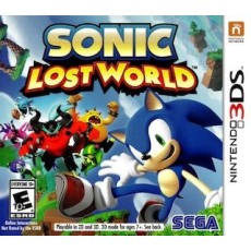 Sonic Lost World art work – action game for Nintendo 3DS