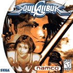 Soul Calibur art work for the sega DreamCast