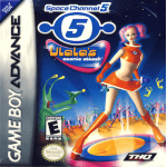 Space Channel 5 Ulalas Cosmic Attack art work – action game for Nintendo Game Boy Advance