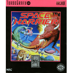Space Harrier TurboGrafx-16 game - retro game for console