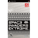 Space Invaders Extreme art work – video game for PlayStation Portable