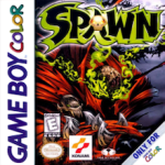 Spawn Game Boy Color box art – old GBC game trade in