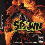 Spawn In the Demon's Hand art work for the sega DreamCast