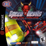Speed Devils Online Racing art work for the sega DreamCast