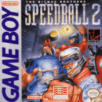 Speedball 2 Game Boy box art – classic retro game for GameBoy