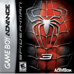 Spiderman 3 art work – action game for Nintendo Game Boy Advance