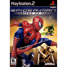 Spiderman Friend or Foe art work – video game for PlayStation 2
