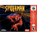 Spider Man / SpiderMan N64 box art – retro game for Nintendo 64