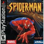 Spiderman art work – video game for PS1