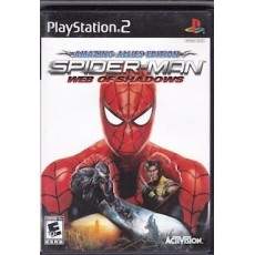 Spiderman Web of Shadows art work – video game for PlayStation 2