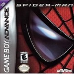 Spiderman art work – action game for Nintendo Game Boy Advance