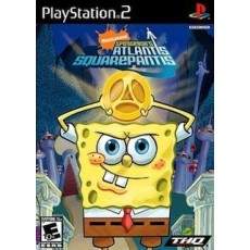 SpongeBob's Atlantis SquarePantis art work – video game for PlayStation 2