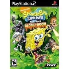 SpongeBob SquarePants Featuring Nicktoons Globs of Doom art work – video game for PlayStation 2