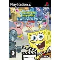SpongeBob SquarePants Lights Camera Pants art work – video game for PlayStation 2