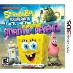 SpongeBob SquarePants Plankton's Robotic Revenge art work – action game for Nintendo 3DS