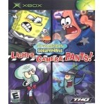SpongeBob SquarePants Lights Camera Pants Xbox box art – used Xbox game trade in