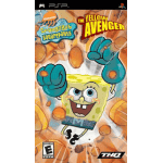 SpongeBob SquarePants The Yellow Avenger art work – video game for PlayStation Portable