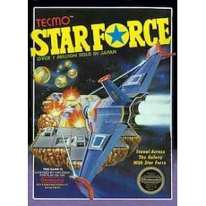 Star Force NES box art – classic 8-bit game for Nintendo NES