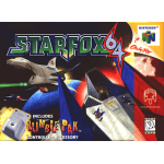 Star Fox 64 N64 box art – retro game for Nintendo 64