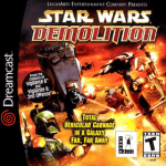 Star Wars Demolition art work for the sega DreamCast