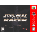 Star Wars Episode I Racer /1 N64 box art – retro game for Nintendo 64