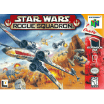 Star Wars Rogue Squadron N64 box art – retro game for Nintendo 64