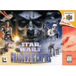Star Wars Shadows of the Empire N64 box art – retro game for Nintendo 64
