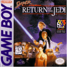 Super Star Wars Return of the Jedi Game Boy box art – classic retro game for GameBoy