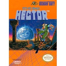 Starship Hector NES box art – classic 8-bit game for Nintendo NES