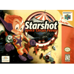 Starshot Space Circus Fever N64 box art – retro game for Nintendo 64