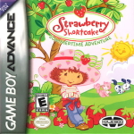 Strawberry Shortcake Summertime Adventure art work – action game for Nintendo Game Boy Advance