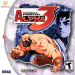 Street Fighter Alpha 3 art work for the sega DreamCast