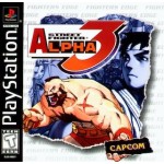 Street Fighter Alpha 3 - [Black Label] art work – video game for PS1