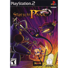 Stretch Panic art work – video game for PlayStation 2