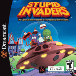 Stupid Invaders art work for the sega DreamCast