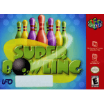 Super Bowling N64 box art – retro game for Nintendo 64