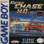 Super Chase HQ Game Boy box art – classic retro game for GameBoy