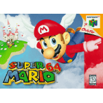 Super Mario 64 N64 box art – platformer for Nintendo 64
