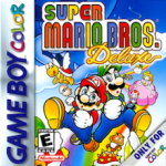 Super Mario Bros Deluxe Game Boy Color box art – old GBC game trade in